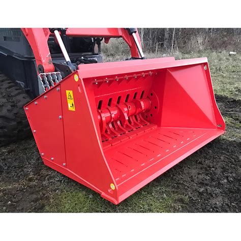 skid steer stone crusher|concrete crusher attachment skid steer.